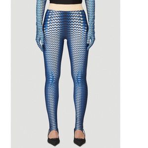 Marine Serre's Moon fish stretch-jersey leggings Large (matching top  available)